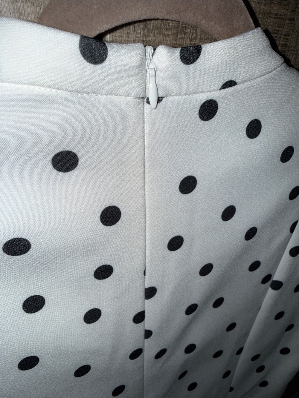Zara Puff Sleeves Polka Dot Short Dress - Picture 15 of 17